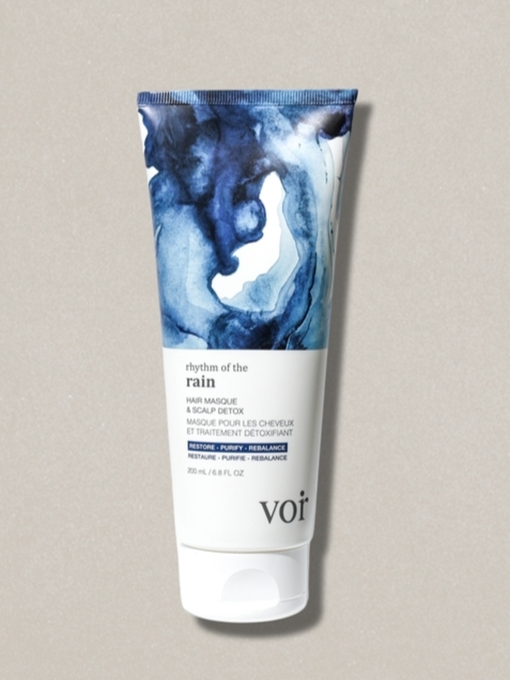 voir Rhythm of the Rain Hair Masque & Scalp Detox — Blue
